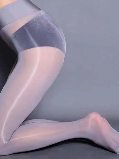 Women's Panty Hose Party Gift Daily Solid Color Polyester Acrylic Fibers Cosplay Casual Sexy Oversized Leg Shaping 1 Pair - LuckyFash™