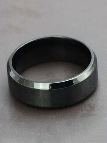 Frosted Titanium Steel Ring - LuckyFash™