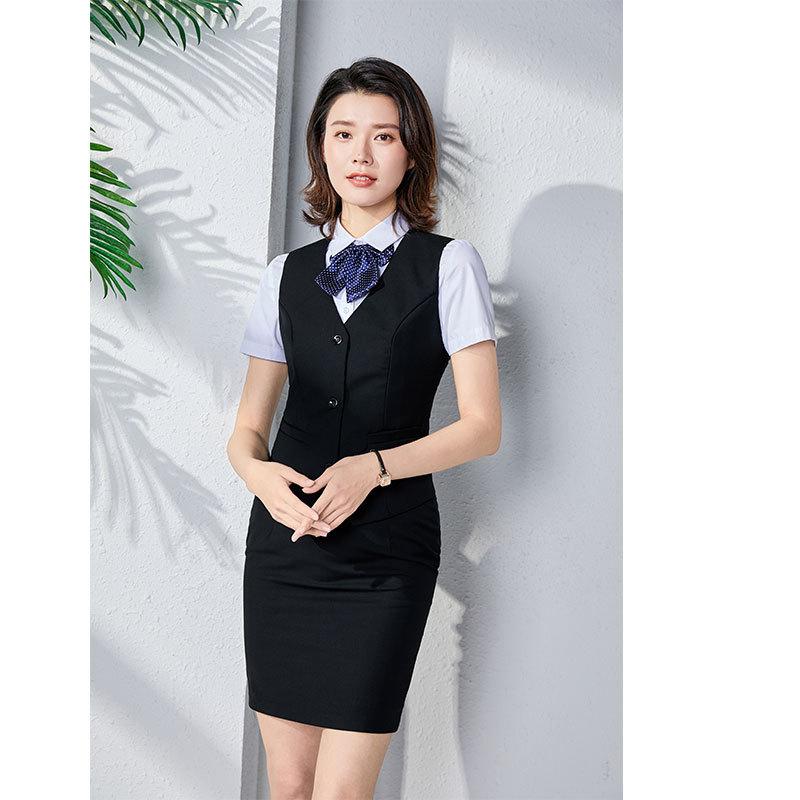 Fully Lined 4 Button V-neck Economy Dressy Suit Vest Waistcoat - LuckyFash™