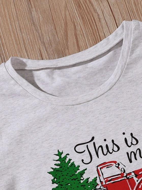 Funny Car Christmas Tree Movies Tee - LuckyFash™