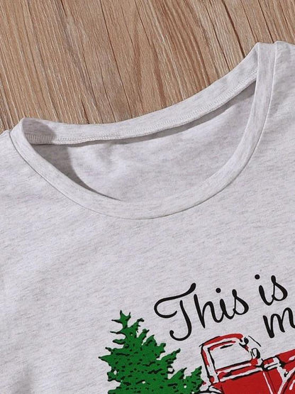Funny Car Christmas Tree Movies Tee - LuckyFash™