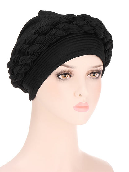 Women's Turban Home Daily Solid / Plain Color Polyester Casual 1 pcs - LuckyFash™