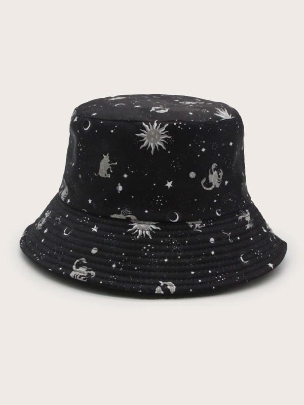 Galaxy Pattern Bucket Hat - LuckyFash™