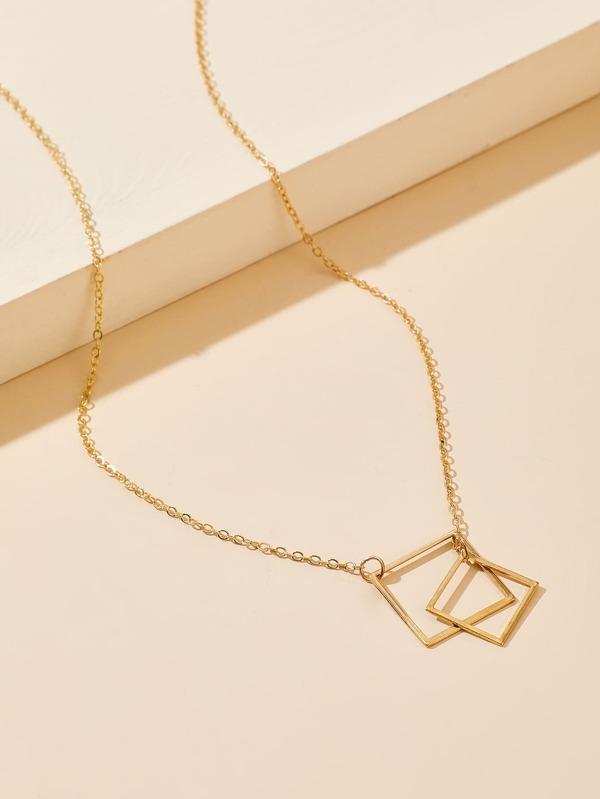 Geometric Decor Necklace - LuckyFash™