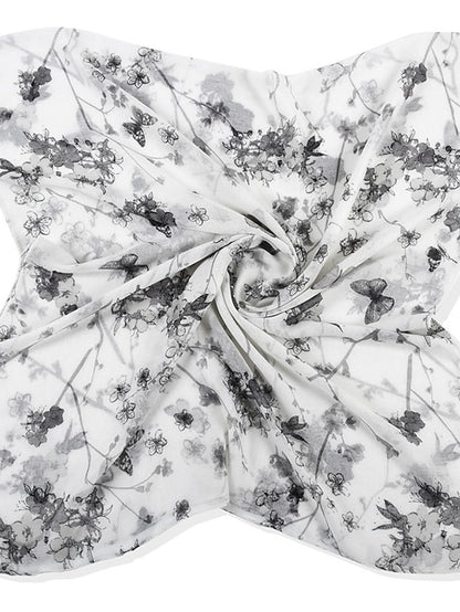 New Women Spring Summer Fashion Voile Scarf Long Shawl Beach Headband Bandanna Wrap Muffler Soft Hijab - LuckyFash™