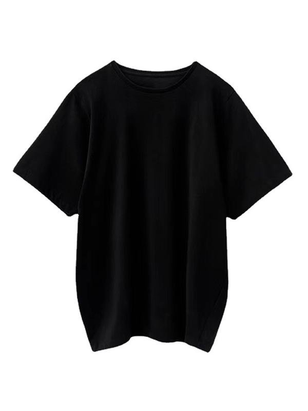 Girls Classic Solid Color Basic Cotton T-shirt - LuckyFash™
