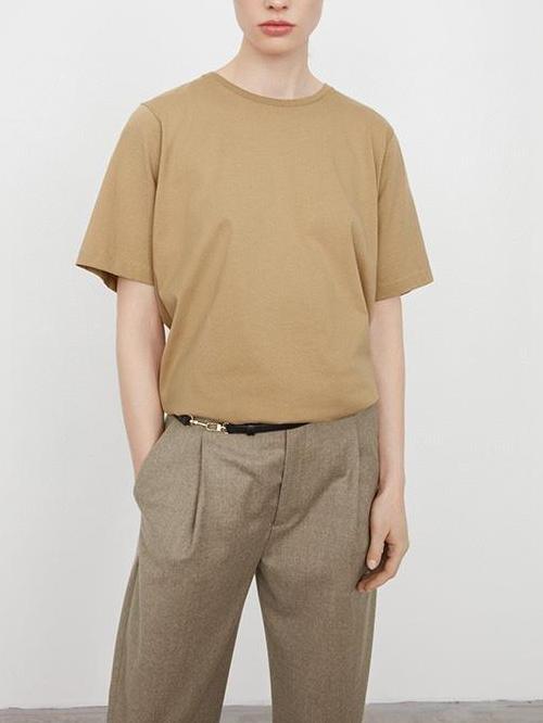 Girls Classic Solid Color Basic Cotton T-shirt - LuckyFash™