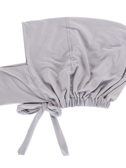 Soft Adjustable Inner Hijab Caps Muslim Stretch Tie Back Jersey Cap Islamic Underscarf Bonnet Female Headscarf Headwrap Arab Turban - LuckyFash™