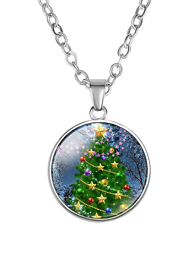 Women's necklace Casual Christmas Snowflake Necklaces - LuckyFash™