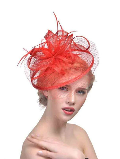 Women's Hair Clip Party Party Solid Color Headwear / Black / Yellow / Red / Blue / Purple - LuckyFash™