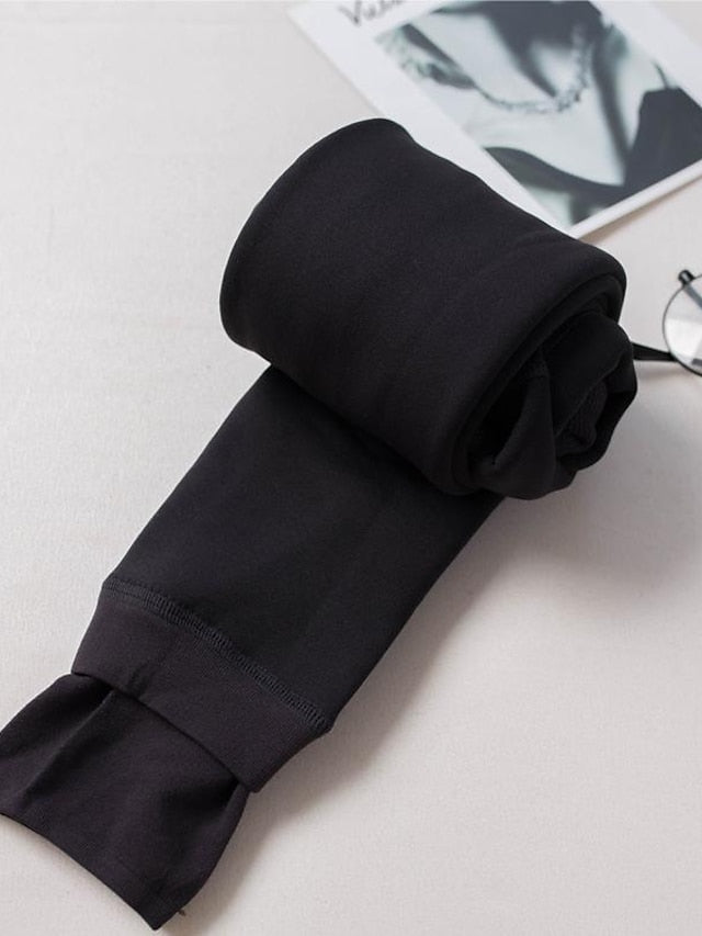 Women's Panty Hose Office Work Daily Spandex Nylon Basic Classic Warm 1 Pair - LuckyFash™