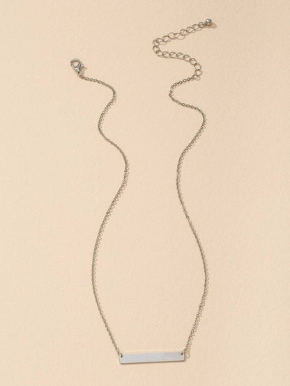 Gold Geometric Charm Necklace - LuckyFash™