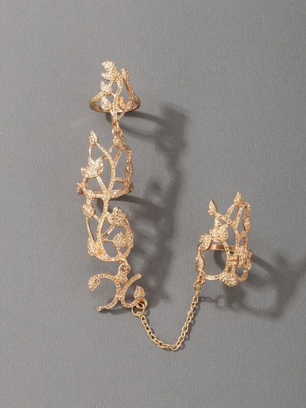 Gold Mittens Ring - LuckyFash™