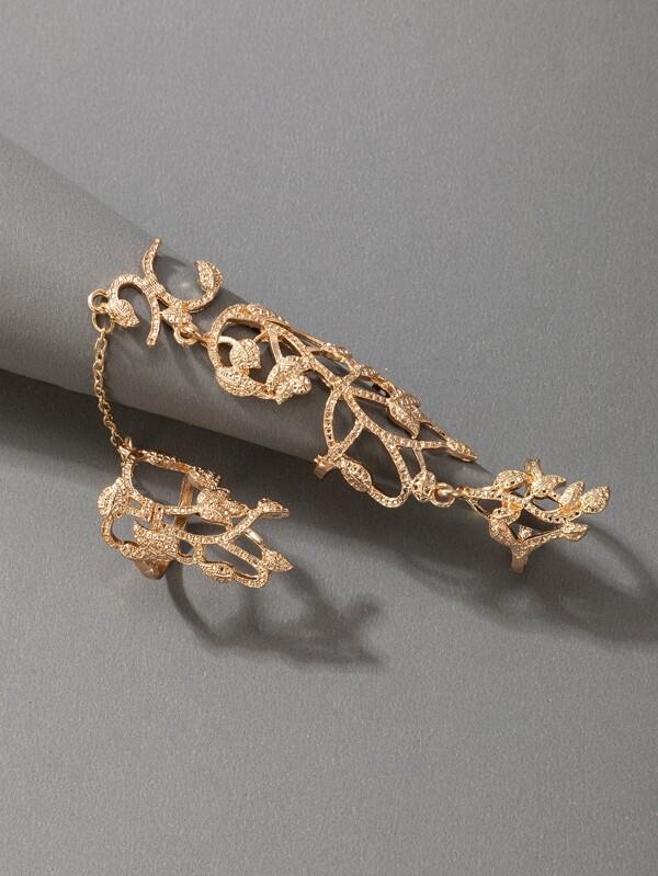 Gold Mittens Ring - LuckyFash™