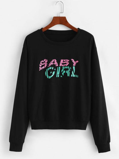 Graphic Baby Girl Sweatshirt - LuckyFash™