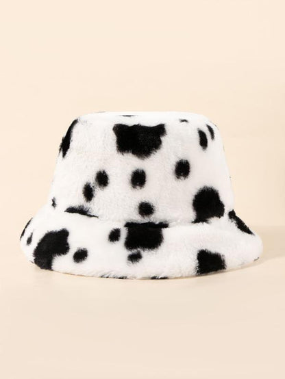 Graphic Fluffy Bucket Hat - LuckyFash™