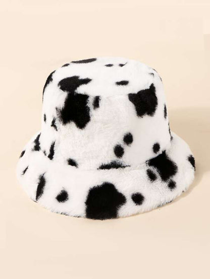 Graphic Fluffy Bucket Hat - LuckyFash™
