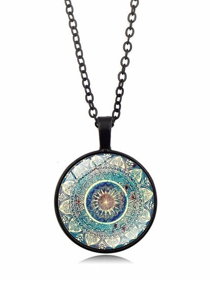 Women's necklace Contemporary Anniversary Flower Necklaces / Gold / Silver / Fall / Winter / Spring - LuckyFash™