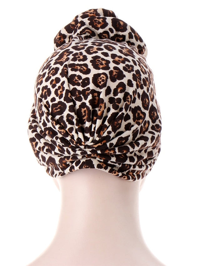 Women's Turban Office Daily Flower / Plants Polyester Boho Cute 1 pcs - LuckyFash™