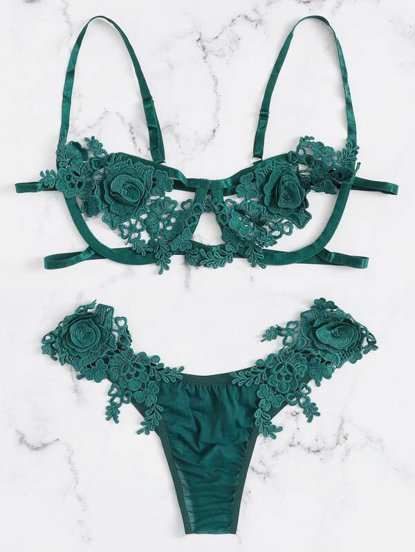 Harness Appliques Lingerie Set - LuckyFash™