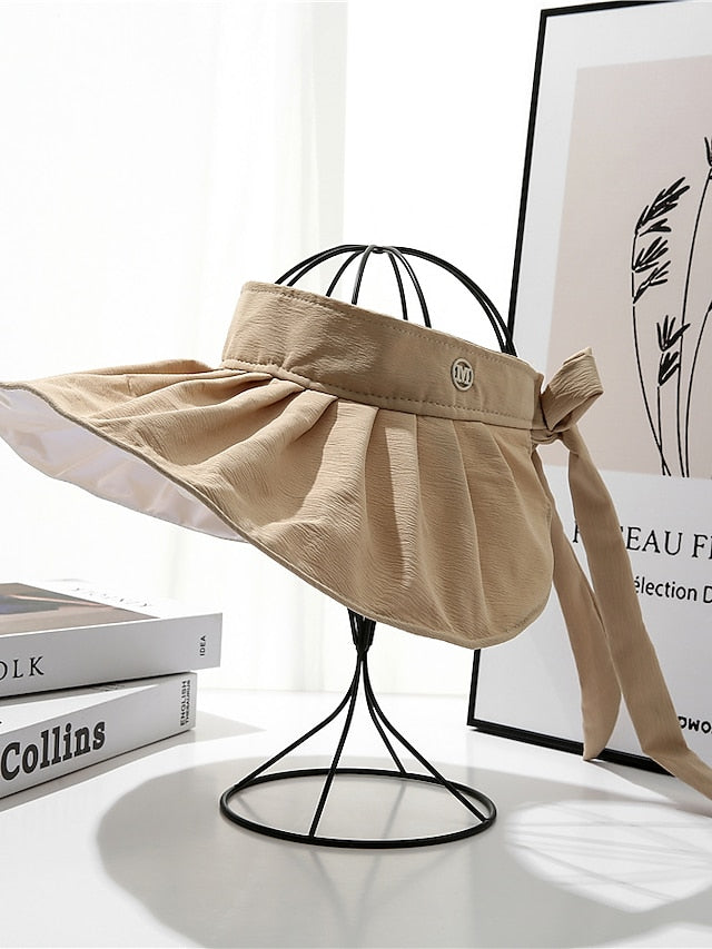 Women's Sun Hat Daily Holiday Cloth Vacation Sports & Outdoors Casual Sunscreen Outdoor 1 pcs - LuckyFash™