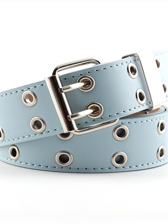 Women's Waist Belt Party Wedding Street Daily Black White Belt Pure Color Pink Fall Winter Spring Summer - LuckyFash™