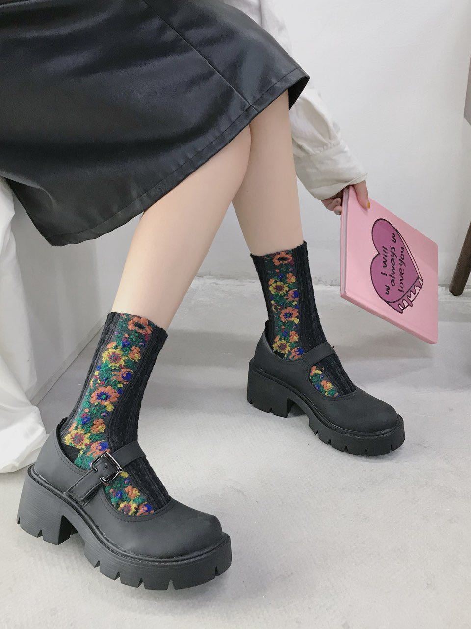 Head T-the-Bar Cleated Mary Jane Shoes - LuckyFash™