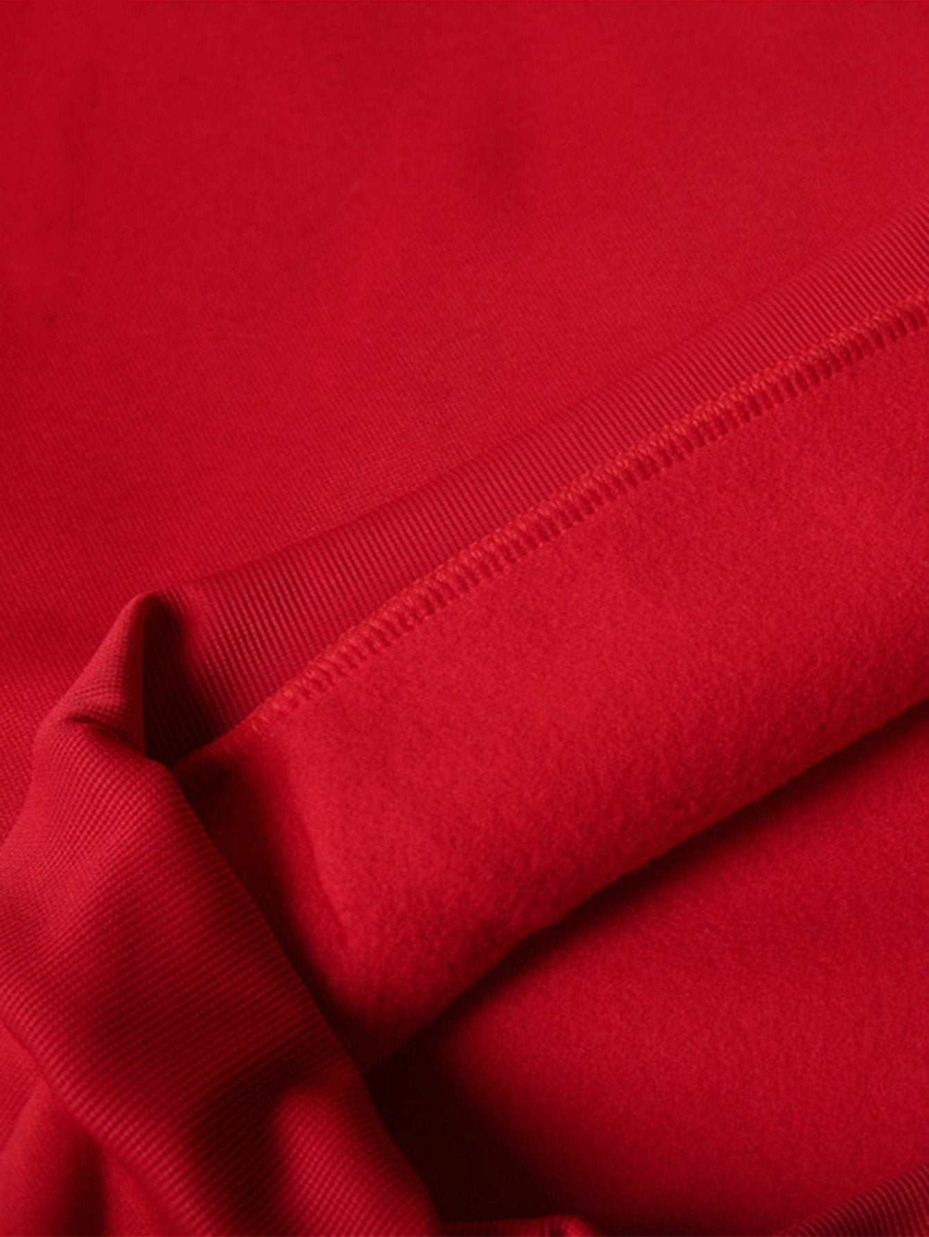 Heart And Gesture Print Thermal Lined Hoodie - LuckyFash™