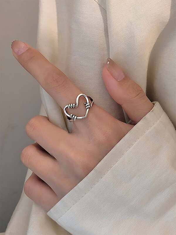 Heart Decor Ring - LuckyFash™