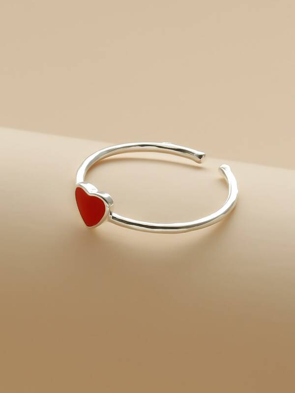 Heart Detail Cuff Ring - LuckyFash™