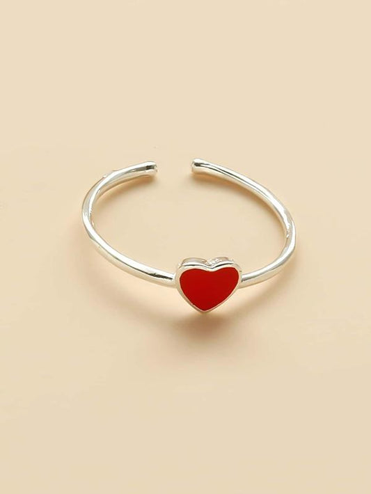 Heart Detail Cuff Ring - LuckyFash™
