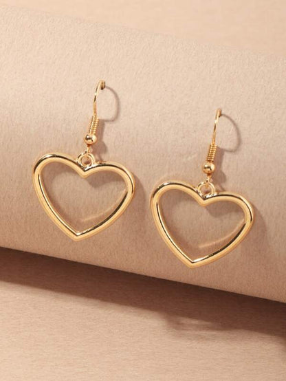 Heart Drop Earrings - LuckyFash™