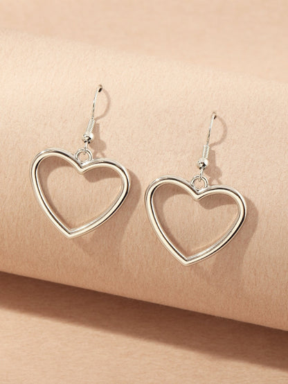 Heart Drop Earrings - LuckyFash™