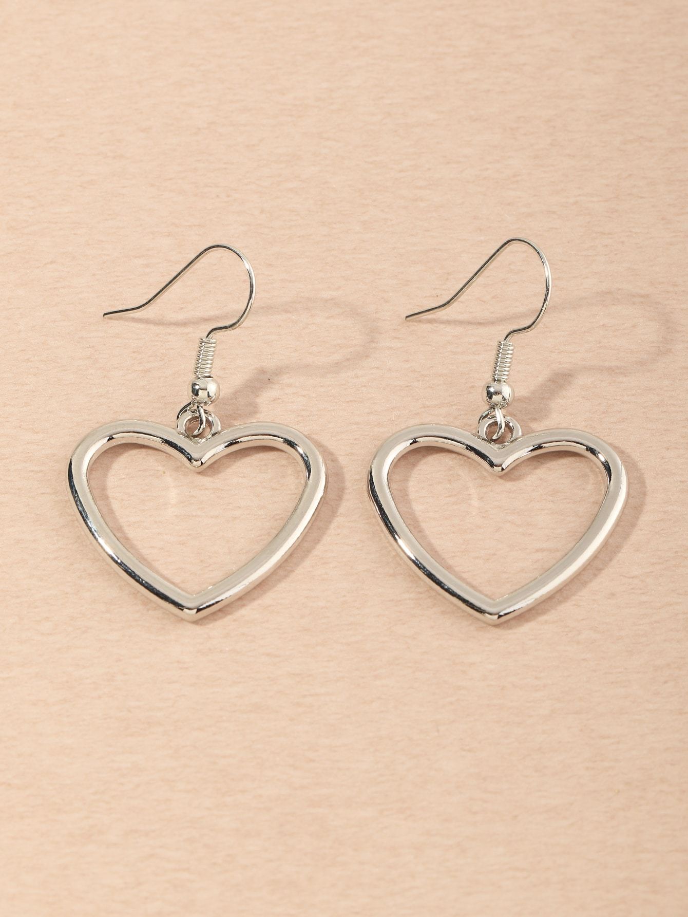 Heart Drop Earrings - LuckyFash™