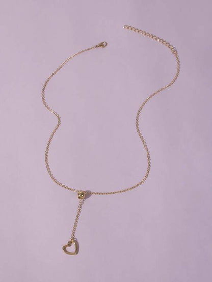 Heart Pendant Y-lariat Necklace - LuckyFash™