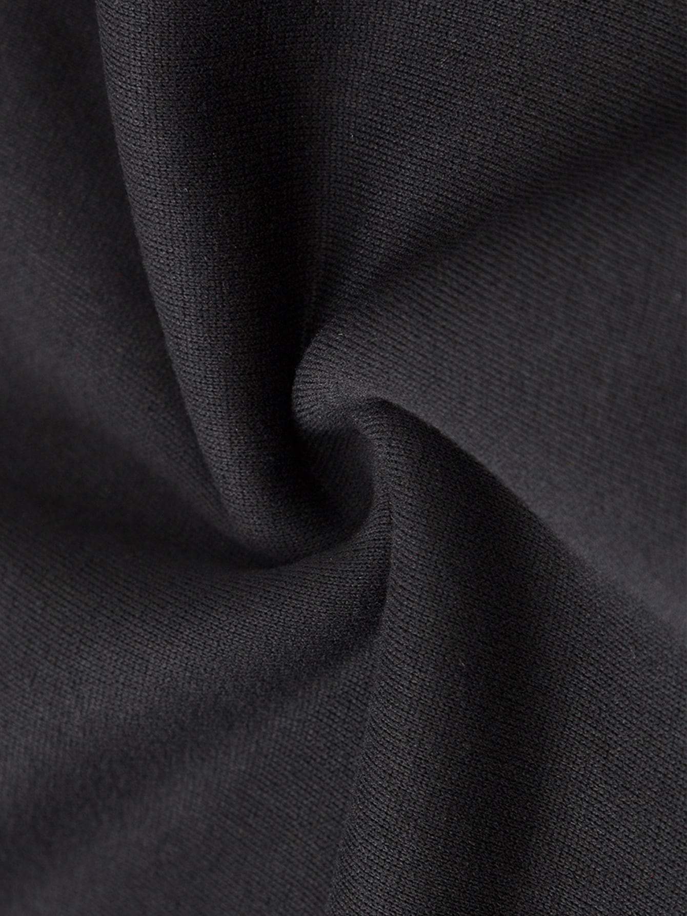 Heart Print Kangaroo Pocket Drawstring Hoodie - LuckyFash™