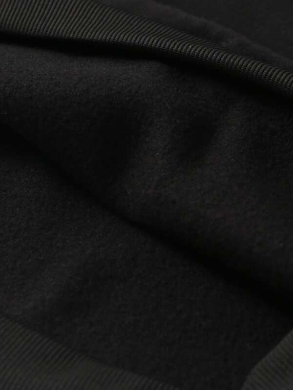 Heart Print Kangaroo Pocket Thermal Hoodie - LuckyFash™