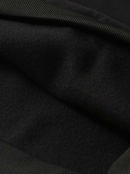 Heart Print Kangaroo Pocket Thermal Hoodie - LuckyFash™