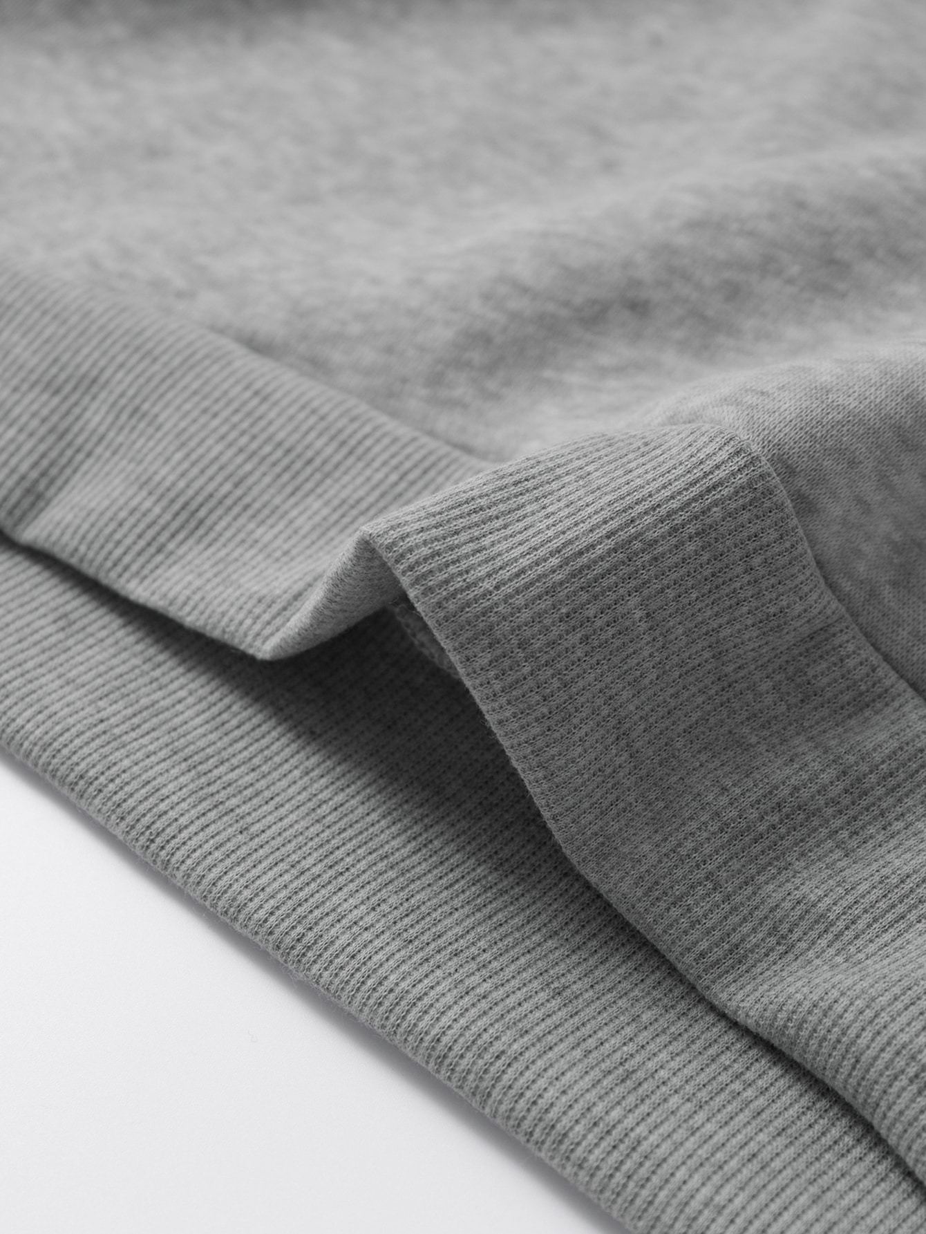 Heart Print Kangaroo Pocket Thermal Hoodie - LuckyFash™