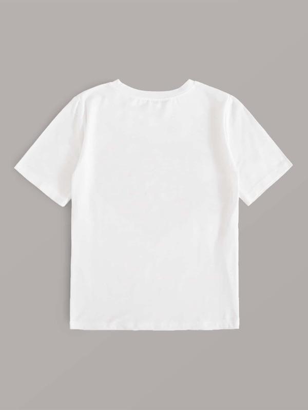 Heart Print Tee - LuckyFash™