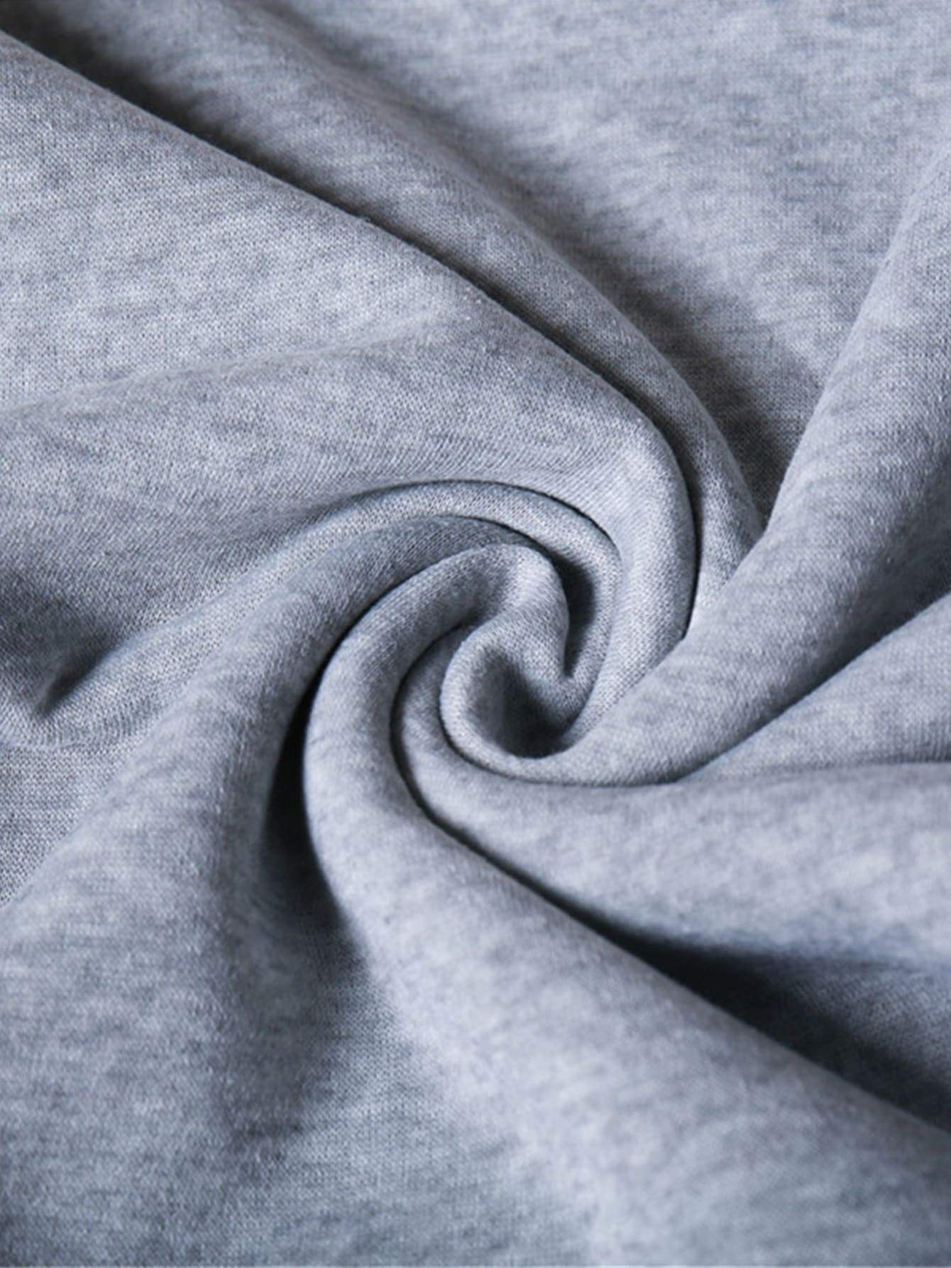 Heart Print Thermal Lined Hoodie - LuckyFash™