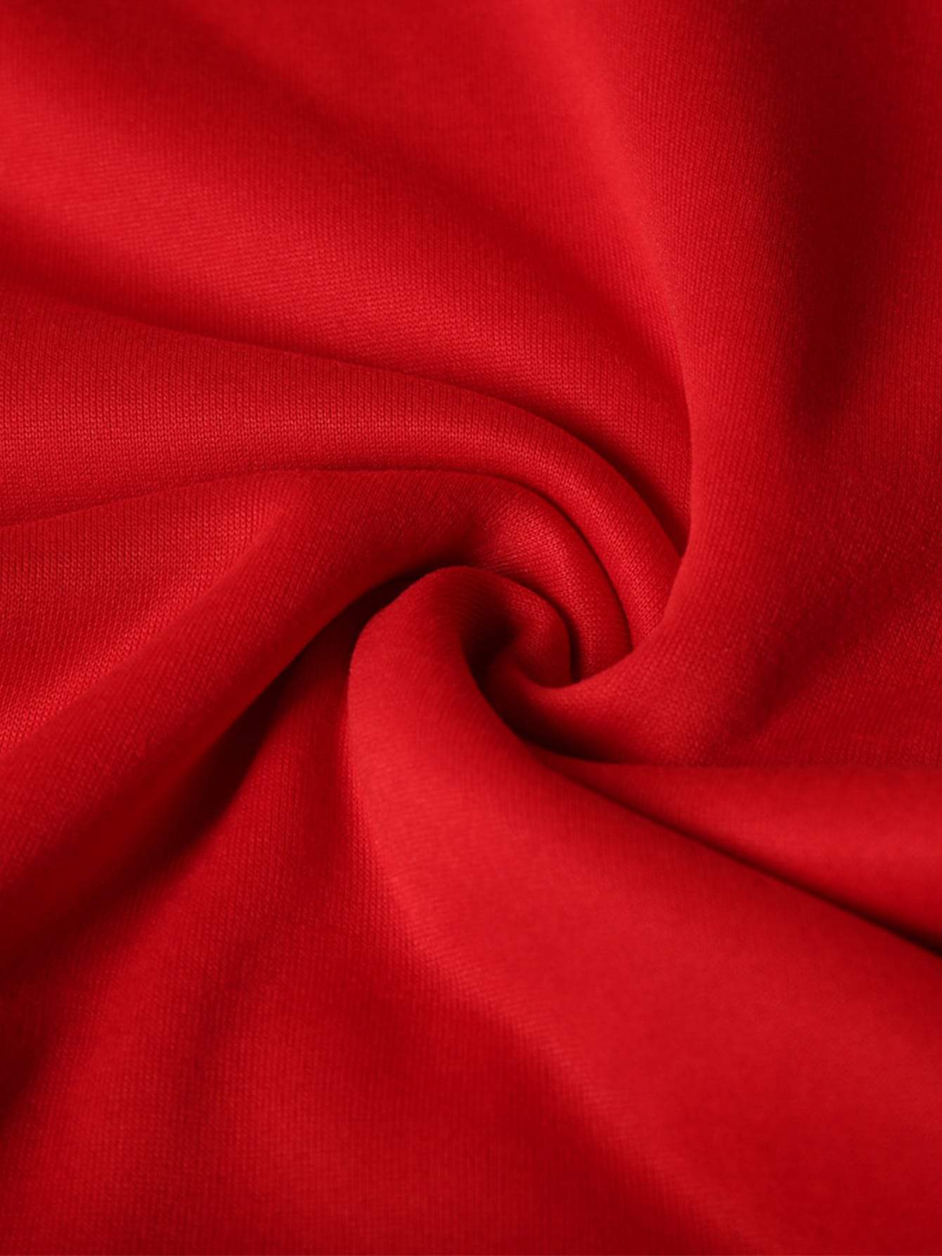 Heart Print Thermal Lined Hoodie - LuckyFash™