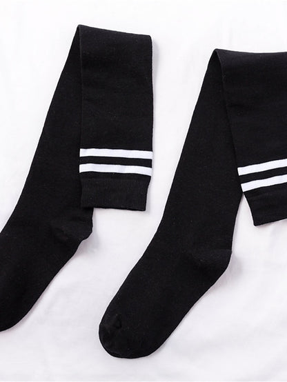 Women's Stockings Party Gift Daily Plaid Polyester Acrylic Fibers Casual Classic Casual / Daily 1 Pair - LuckyFash™