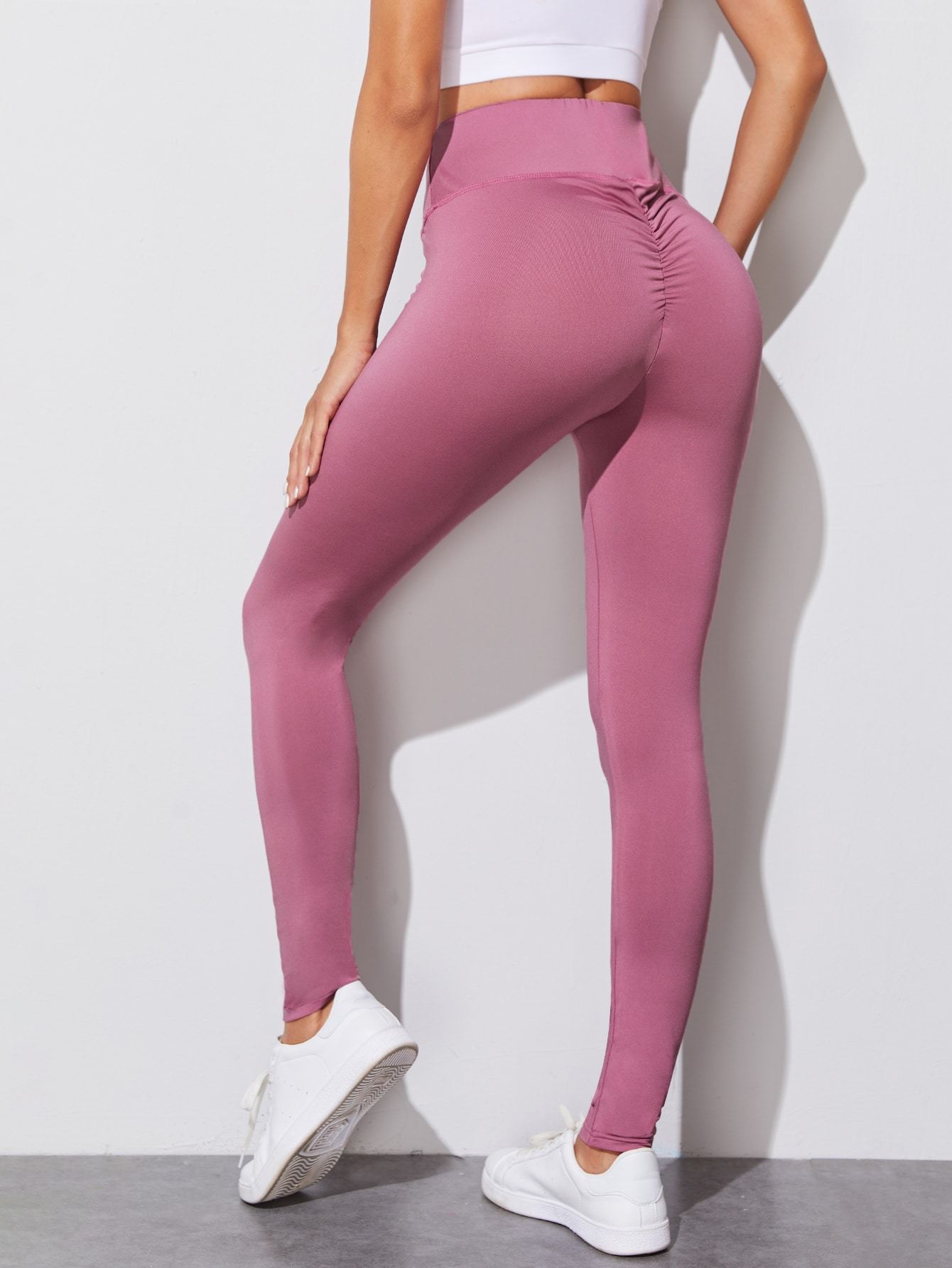 High-Rise Scrunch Butt Leggings - LuckyFash™