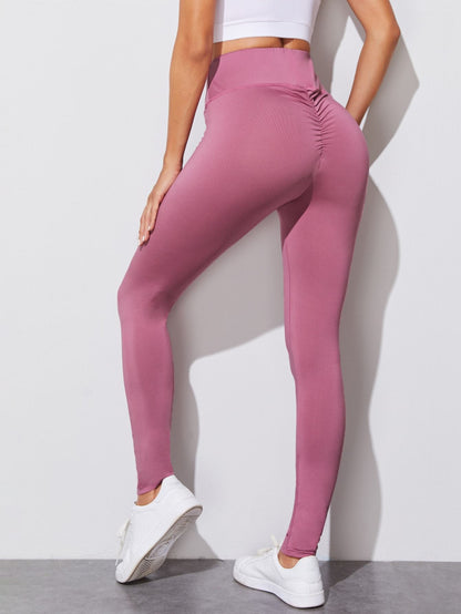 High-Rise Scrunch Butt Leggings - LuckyFash™