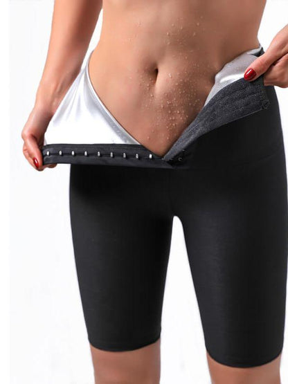 High Waist Sauna Sweat Leggings - LuckyFash™