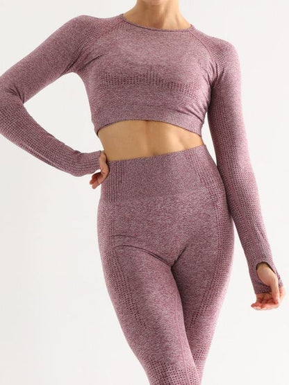 High Waist Seamless Leggings Sport Women Elastic Trousers - LuckyFash™