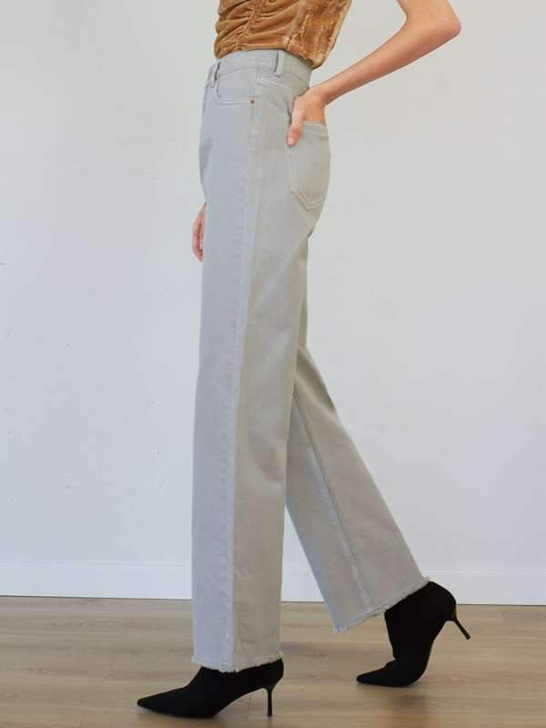 High Waist Wide Leg Jeans - LuckyFash™