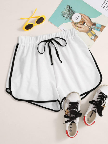 High Waist Wide Leg Sports Versatile Straight Casual Shorts - LuckyFash™