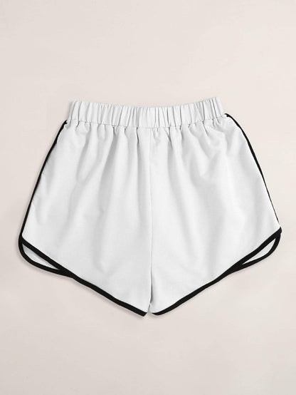 High Waist Wide Leg Sports Versatile Straight Casual Shorts - LuckyFash™